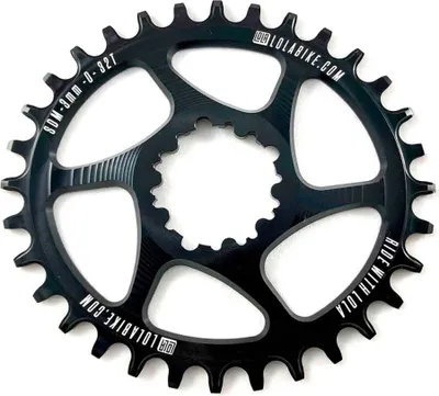 Zdjęcie produktu dla Lola Boost Dm Offset Oval Chainring 3 Mm Silver 30t Silver 30t