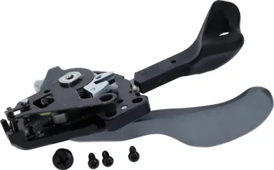 Image de Manette SHIMANO en bas à droite SL-4600 sans cache et indicateur de vitesse...