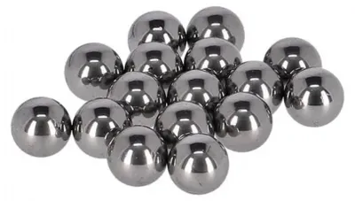 Produktbild von Mijnen Pieper Kugeln 3/16\" - Präzisionsstahlkugeln Ø 4,76mm - 144 Stück - Id...