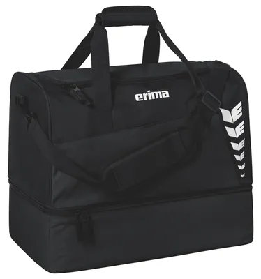 Immagine prodotto di Borsa sportiva Erima Six Wings con scomparto inferiore nera
