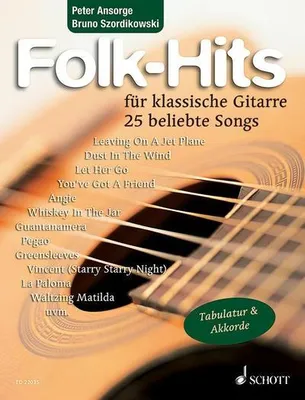 Image de Folk-Hits für Gitarre