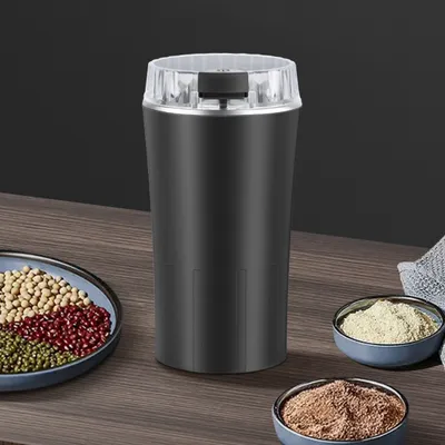 Produktbild von Elektrische Kaffeemühlen, Kaffeemühle, 300 W Elektrische Kaffeemaschine, Gewürzmühle, Kaffeebohnenmühle aus Edelstahl, Getreidemühle, Mahlmühle