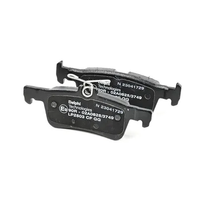 Produktbild von DELPHI Bremsbeläge Satz Hinten Bremsklötze passend für PEUGEOT 3008 SUV (M) LP2503
