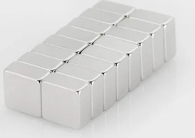 Produktbild von 5 x Oblique Unique Neodym Magnet Extrem N45 10 x 10 x 5 mm
