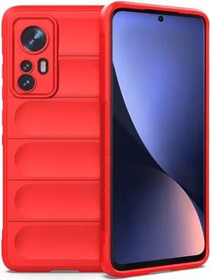 Obrázek produktu pro Xiaomi 12 Pro Pouzdro, Měkké TPU Silikonové Nárazuvzdorné Ochranné Pouzdro pro Xiaomi 12 Pro červené