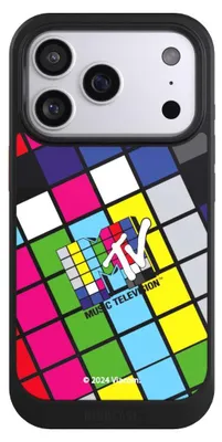 Produktbild von NIVOCASE Hülle für Apple iPhone 17 Pro  Handyhülle NIVOcore Case Schwarz Fanartikel Offizielles Lizenzprodukt MTV Music Televison