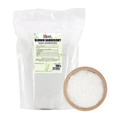 Zdjęcie produktu dla Błonnik bambusowy 500g Brat.pl