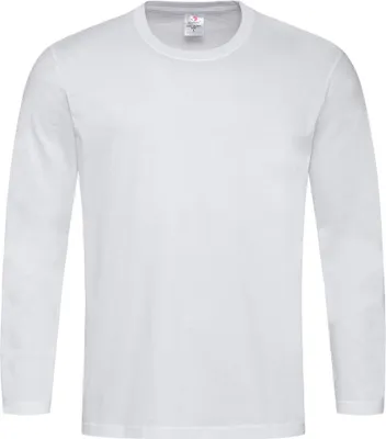 Produktbild von Stedman ST2130 | Comfort Longsleeve Herren T-Shirt - Farbe: White - Größe: M
