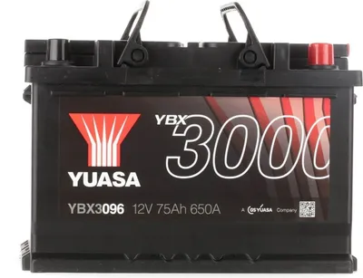 Produktbild von YUASA YBX3000 Starterbatterie 12V 76Ah 680A/EN L3 für Auto LKW Batterie