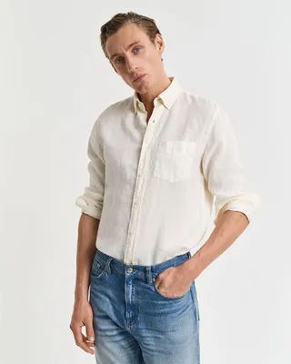 Produktbild von Gant 3240120 Langarmhemd Beige XL Mann Beige XL