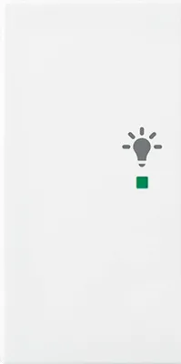 Imagen del producto de BJ Wippe/L, interruptor de dos vías, para iluminación, modelo 6231-21-914, color blanco alpino, compatible con Busch-free@home balance