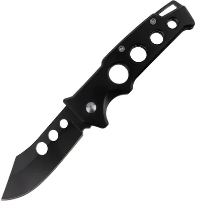 Image de Couteau Pliant Outdoor OM-40825 Noir - Compact et Pratique KP40825