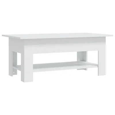 Produktbild von vidaXL Couchtisch Weiß 102x55x42 cm Holzwerkstoff