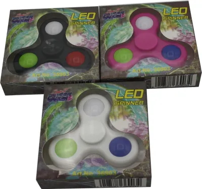 Produktbild von Finger SpinnerZ - mit LED- Licht- Spin-It (Farbe nicht auswählbar)