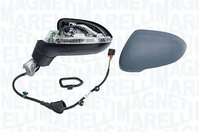 Produktbild von MAGNETI MARELLI 182201586500 Außenspiegel Seitenspiegel Links für VW Passat Variant (3G5, CB5) Beheizt Asphärisch mit Abblendung Grundiert Elektrisch