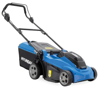 Produktbild von HYUNDAI 40V Akku-Rasenmäher Brushless – 37 cm Schnittbreite, ohne Akku & Ladegerät – 40L Korb, zentrale Höhenverstellung, leicht, kompakt & kabellos