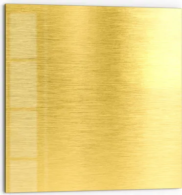 Produktbild von DEQORI Küchenrückwand Glas 60x60 cm 'Gebürstete Goldoberfläche' Spritzschutz Bad Rückwand