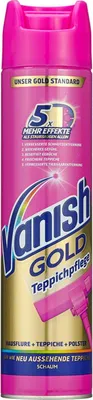 Produktbild von Vanish 3024284, Teppichreiniger, Spray, Teppich, Polsterung, 650 ml, 120 min, <5%: aliphatische Kohlenwasserstoffe, anionische Tenside, Polycarboxylate, Phosphate, Duftstoffe.