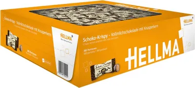 Immagine prodotto di Hellma 70000175 Cioccolato Krispy al latte