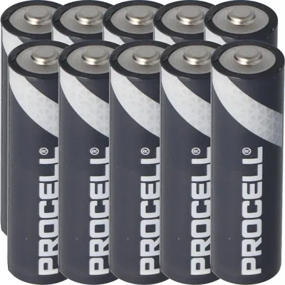 Produktbild von 10 Stück Duracell Procell Alkaline AA Mignon, LR6 im Karton