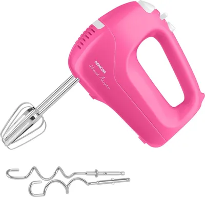 Produktbild von SENCOR Elektrischer Schneebesen SHM 5408RS Rosa 200W 5 Geschwindigkeiten
