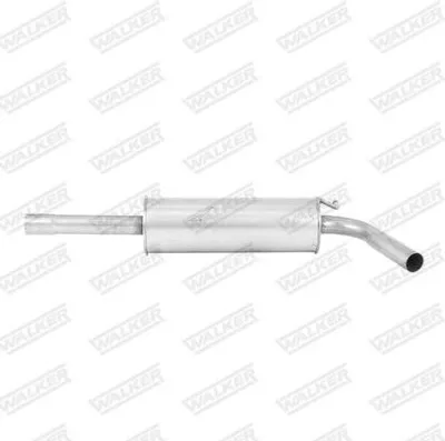 Produktbild von WALKER 71335 Mittelschalldämpfer Schalldämpfer für VW POLO (9N) für SEAT Ibiza III Schrägheck (6L) für SKODA Fabia I Combi (6Y5) FABIA (6Y2)