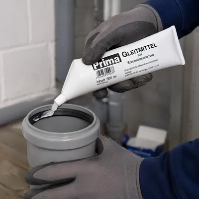 Immagine prodotto di Prima Gleitmittel 250ml - professionelles Gleitmittel für Steckmuffensysteme