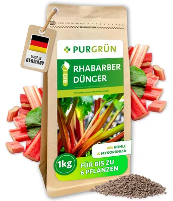 Produktbild von Purgrün -Rhabarber-Dünger 1 kg