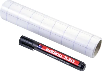 Produktbild von Legamaster Magic-Chart note Flipchart Folie, Schwarz, Weiß, Polypropylen (PP), 210 mm, 297 mm, 98 g, 56 mm