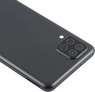 Produktbild von Für Samsung Galaxy A12 SM-A125 Akkudeckel Backcover Rückseite + Dichtung schwarz