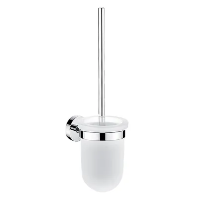 Produktbild von Nimco Unix - Toilettenbürstengarnitur, Wandmontage, Milchglas / chrom UN 13094WN-26