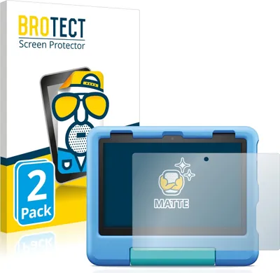 Produktbild von 2x BROTECT Schutzfolie für Amazon Fire HD 8 Kids 2022 Displayschutz Displayschutzfolie Folie Matt Entspiegelungsfolie