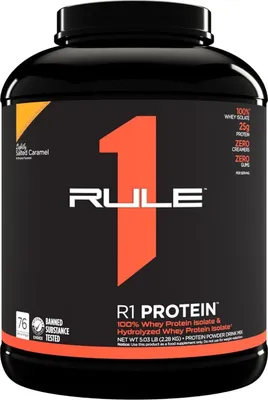 Produktbild von Rule1 R1 Protein Isolate – 2,27 kg Lightly Salted Caramel