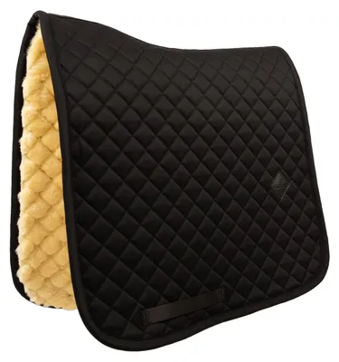 Image de Kentucky Horsewear Tapis de selle Skin Friendly avec peau d'agneau Diamand