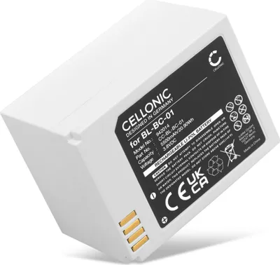 Produktbild von CELLONIC 1x Akku für Haustechnik Kompatibel mit EZVIZ C3A, BL-BC-01 - (5500mAh, 3.8V)