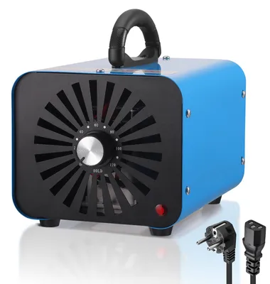 Zdjęcie produktu dla Generator ozonu – przemysłowy oczyszczacz powietrza O3 – 30 000 mg/h – timer 120 min – zasięg 300 m² – wtyczka UE – model A