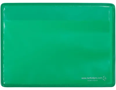 Produktbild von DJOIS Kennzeichnungshülle 166245 A5 quer PVC gn 10 St./Pack.