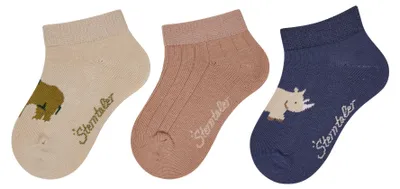 Produktbild von Sterntaler Sneaker Socken 3er-Pack Elefant