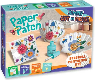 Produktbild von Decoupage-Set "Papier-Patch" - Muscheln