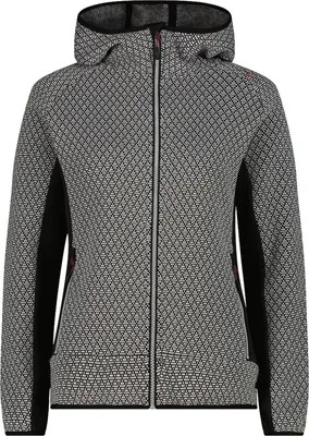 Produktbild von Woman Fleece Jacket FIX Hood ghiaccio-antracite (10XU) 40