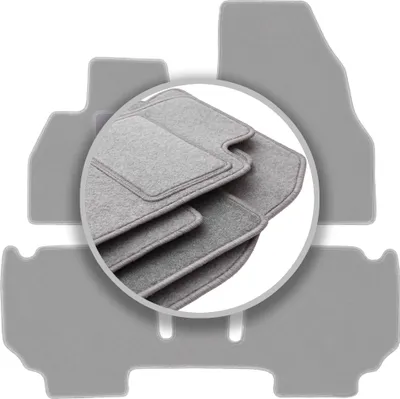 Image de Tapis de sol gris cendré pour : Renault Kangoo II Kombivan (2013-)