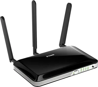 Produktbild von DWR-953 D-Link DWR-953 WLAN-Router Gigabit Ethernet Dual-Band (2,4 GHz/5 GHz) 3G 4G Schwarz