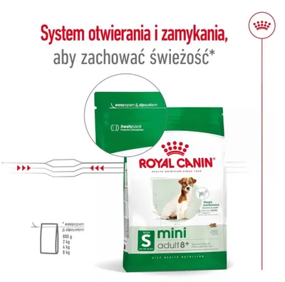 Immagine prodotto di Cibo secco per cani Royal Canin Mini Adult +8 - 2 kg