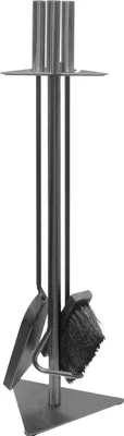 Produktbild von Kaminbesteck, 3-tlg., gussgrau