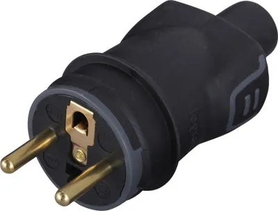 Image de Fiche électrique mâle 2 pôles + terre, 16 A, LEGRAND