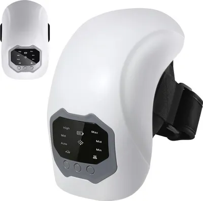 Produktbild von Massagegerät,Kniemassagegerät,Heiße Kompresse, rote Lichtvibration, LED-Touchscreen, 2000 mAh, 3-stufige Temperaturregelung