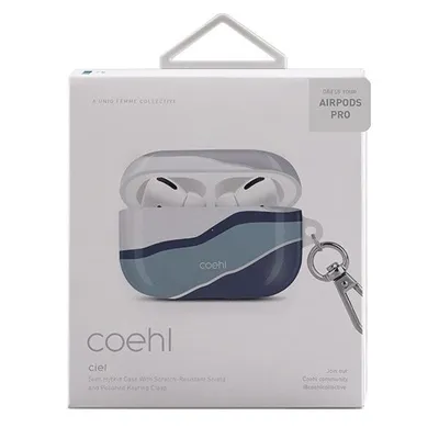 Imagen del producto de Funda Uniq Coehl Ciel para AirPods Pro - Azul