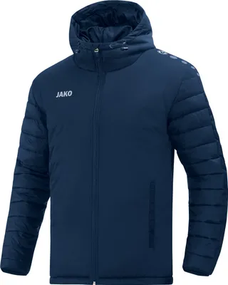 Zdjęcie produktu dla Jako kurtka piłkarska z kapturem Team kids funkcjonalna kurtka navy rozmiar 164