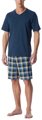 Immagine prodotto di Pigiama corto da uomo Schiesser, modello con scollo a V - Set da notte
