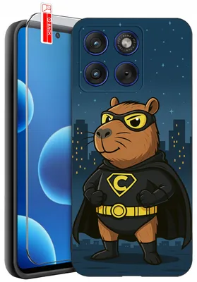 Obrázek produktu pro ETUI do Motorola Edge 70 | WZORY | SILIKONOWE MATT CASE + SZKŁO 9H